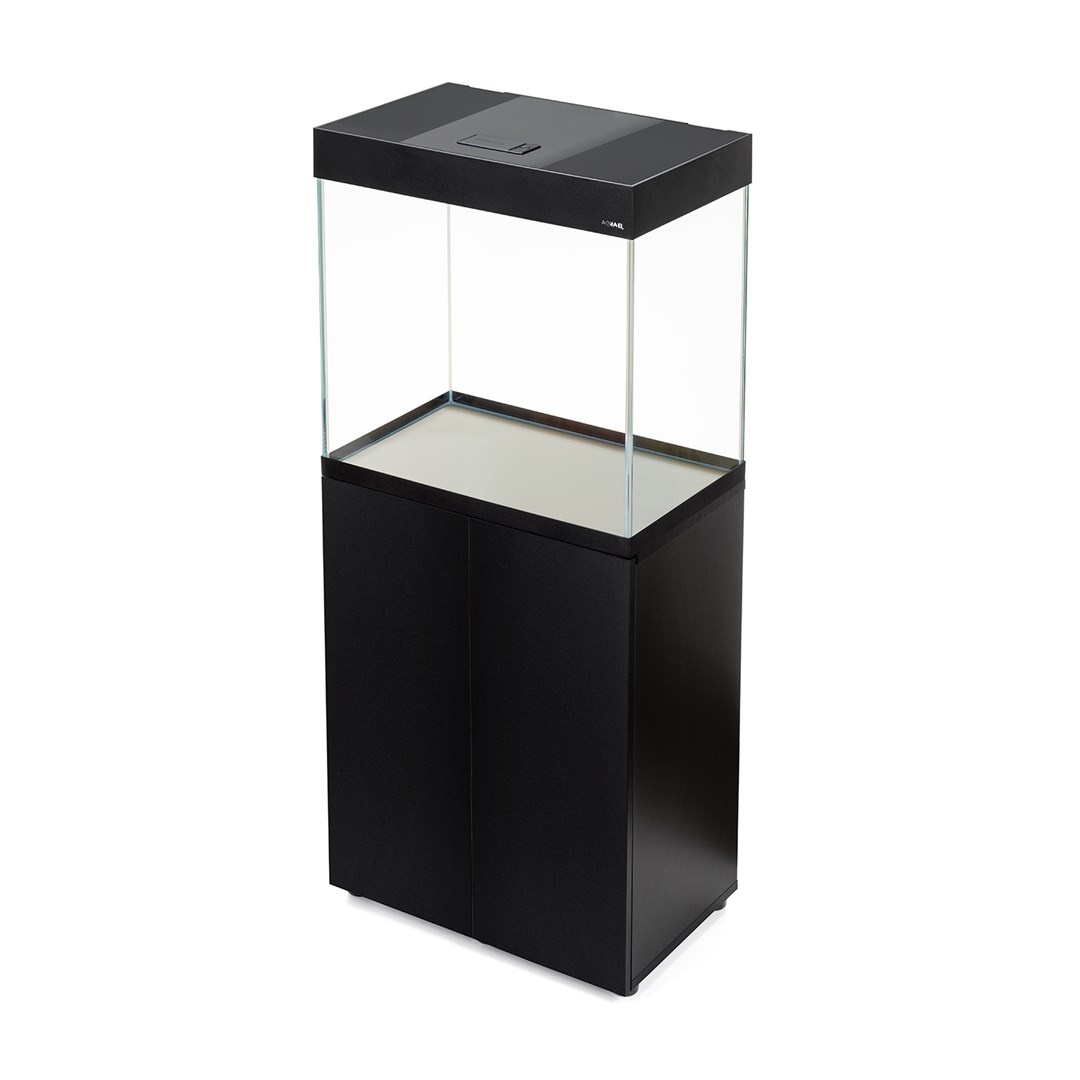 Pro Aquarium met Meubel OPTISET 130 Zwart 2.0