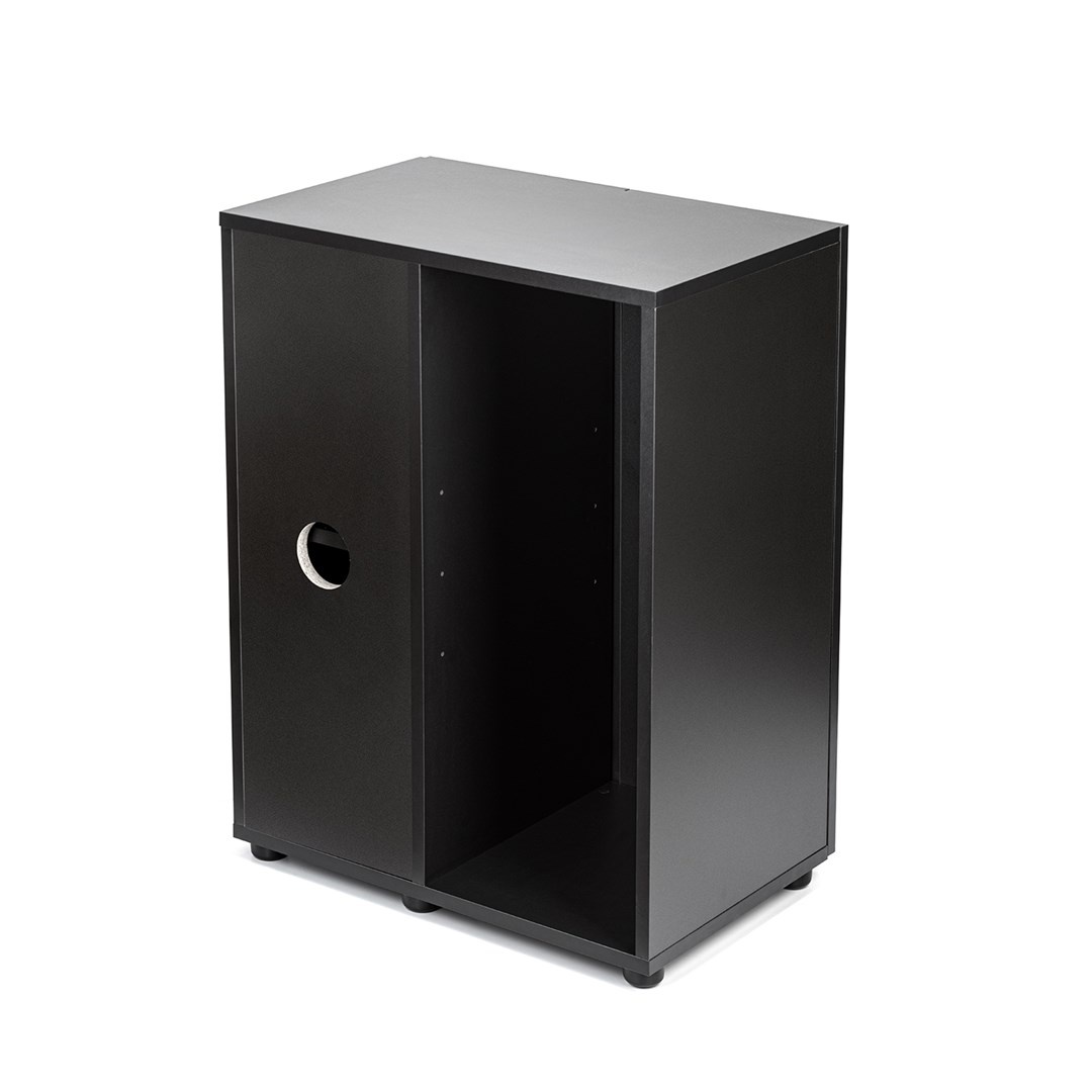 Pro Aquarium met Meubel OPTISET 130 Zwart 2.0