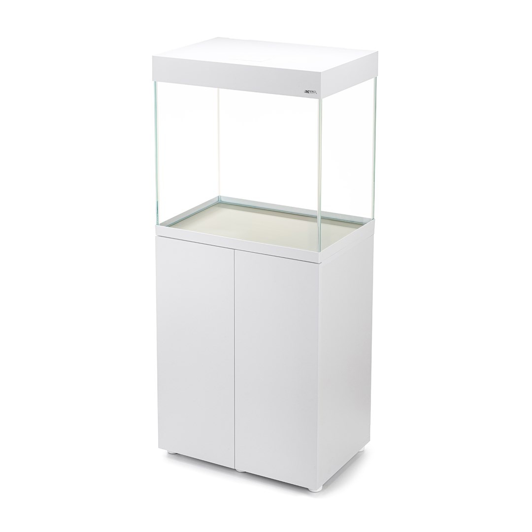 Pro Aquarium met Meubel OPTISET 130 Wit 2.0