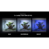 Pro Aquarium met Meubel OPTISET 130 Wit 2.0