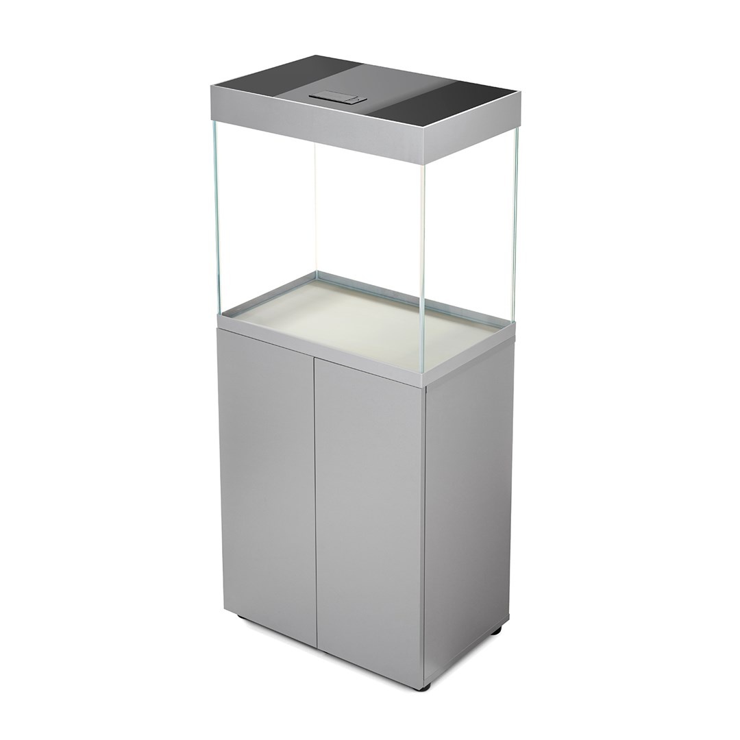 Pro Aquarium met Meubel OPTISET 130 Grijs 2.0