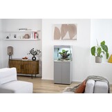 Pro Aquarium met Meubel OPTISET 130 Grijs 2.0