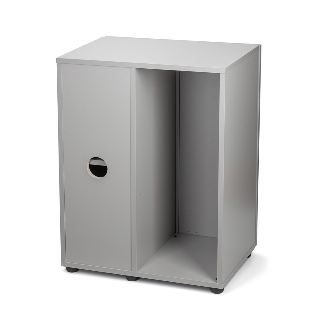 Pro Aquarium met Meubel OPTISET 130 Grijs 2.0
