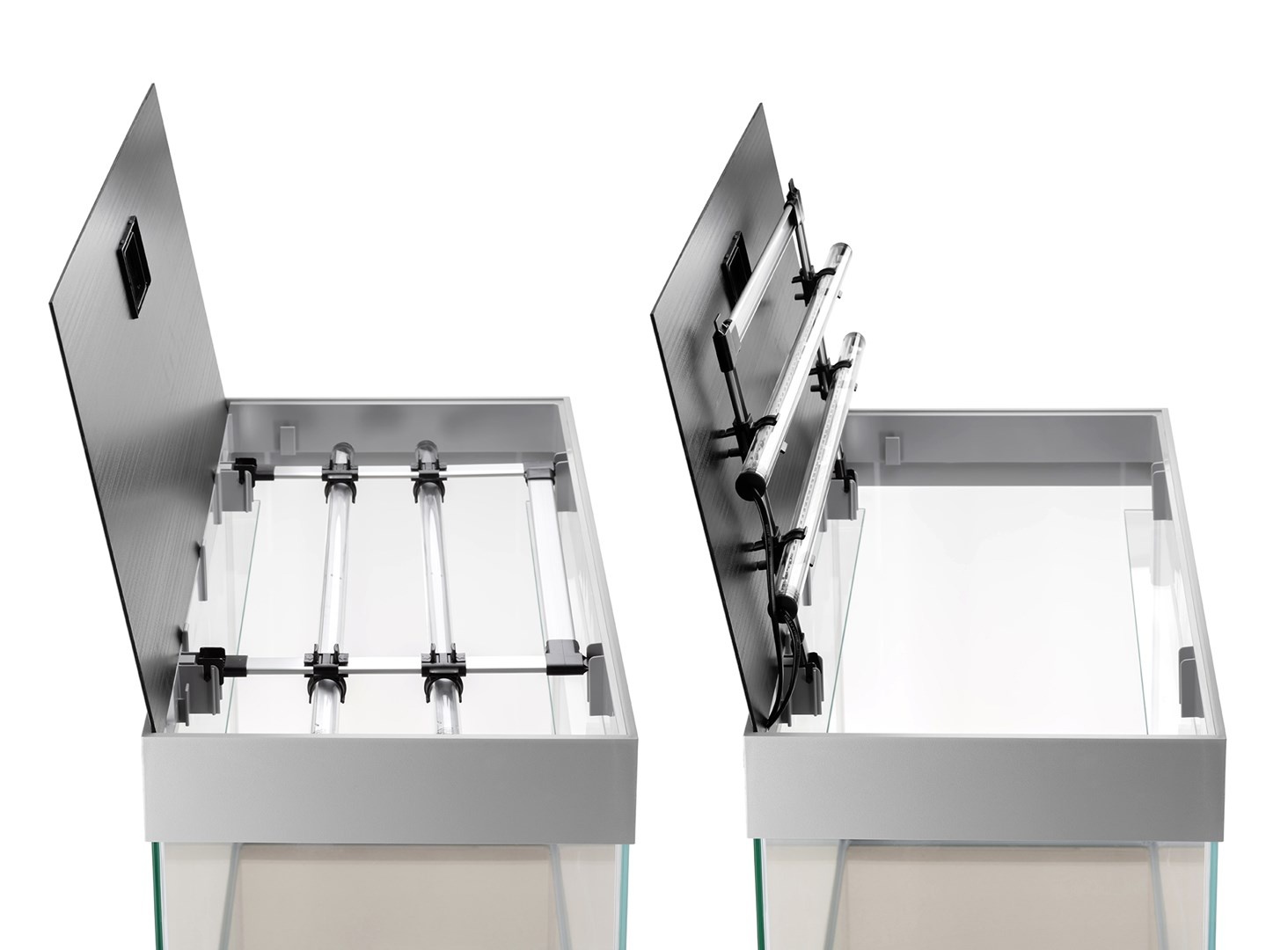 Pro Aquarium met Meubel OPTISET 125 Grijs 2.0