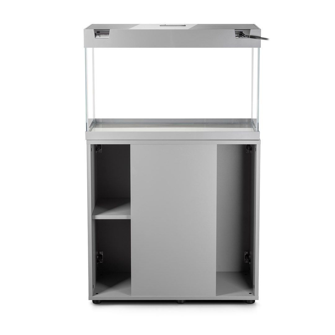 Pro Aquarium met Meubel OPTISET 125 Grijs 2.0