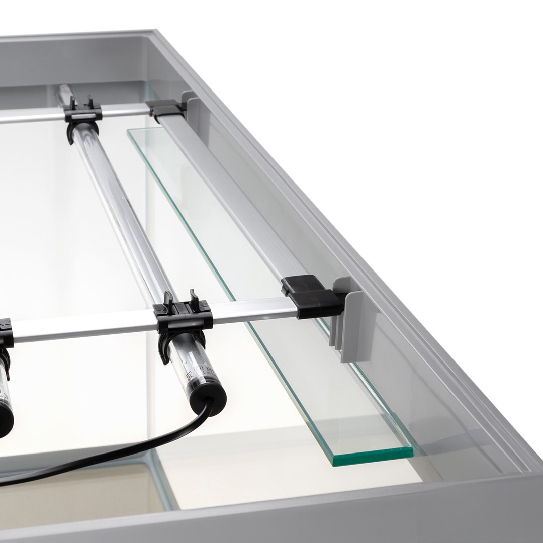 Pro Aquarium met Meubel OPTISET 200 Grijs 2.0