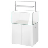 Aquarium met Meubel ULTRASCAPE 90 Snow Set