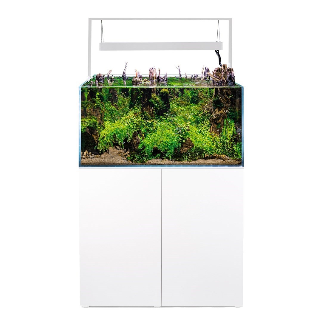 Aquarium met Meubel ULTRASCAPE 90 Snow Set