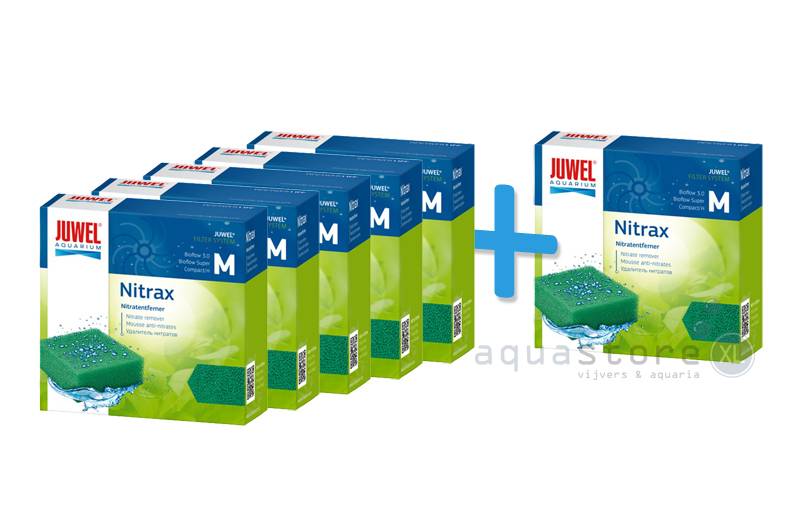Product nationale vlag rol Juwel Nitrax BioFlow 3.0 M (5+1 gratis) | Filtermateriaal - AquastoreXL