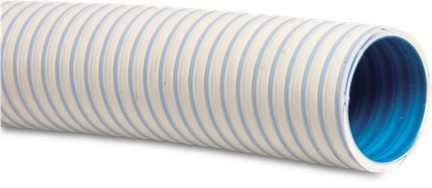 Zwembadslang PVC 42 mm x 50 mm 5bar wit type Barrierflex