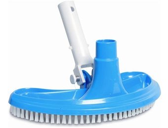Pool Bodemzuiger blauw, half rond