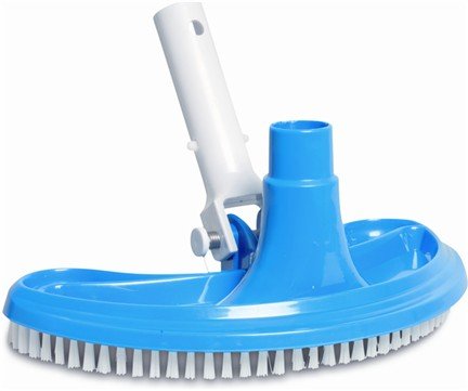 Pool Bodemzuiger blauw, half rond