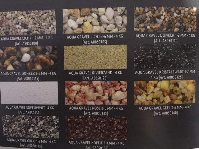 aquariumgrind ggravel sneeuwwit, 4 kilo