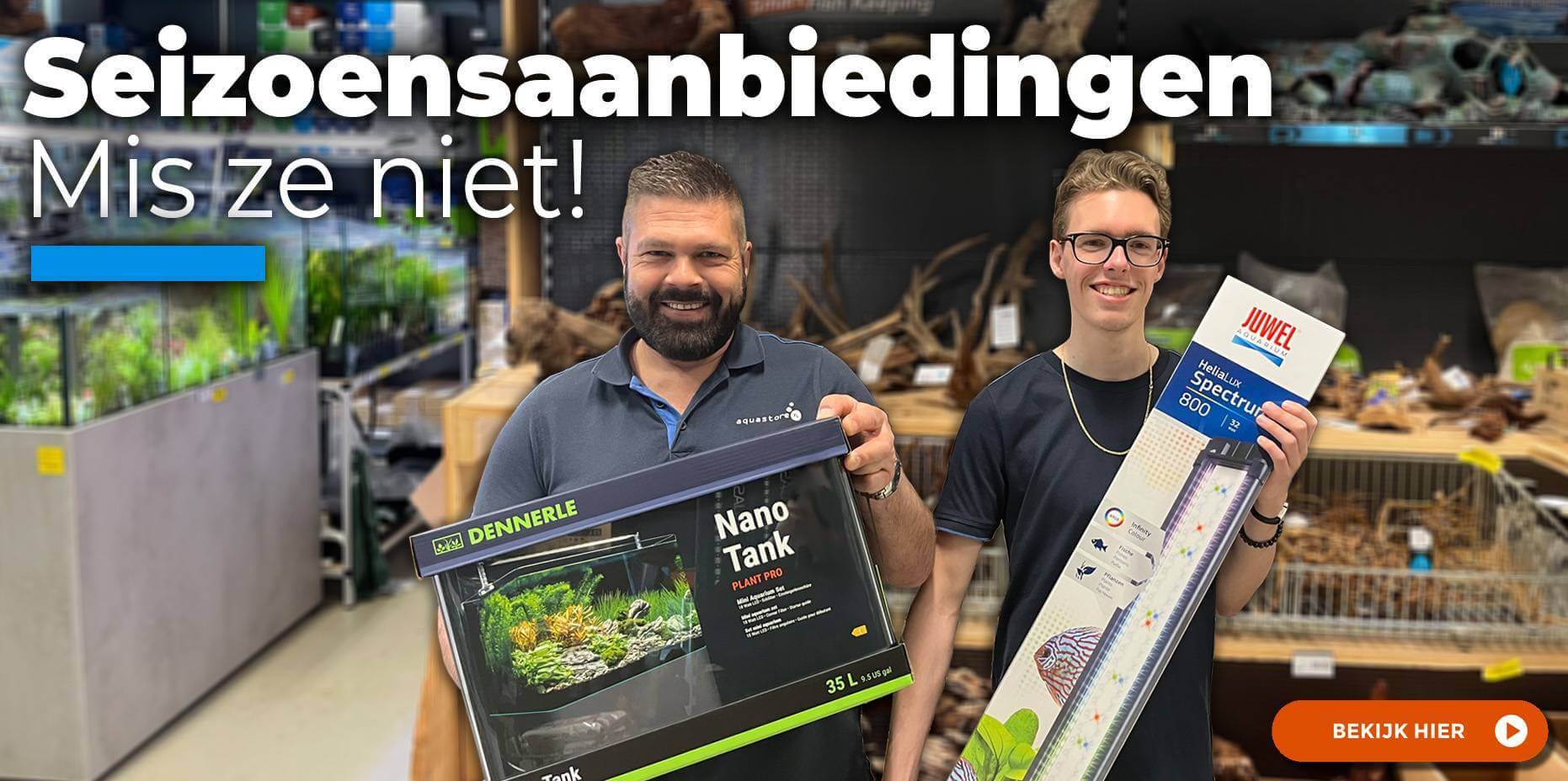 Een garnalenaquarium inrichten. - AquastoreXL
