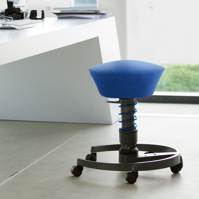 swopper classic titaan blauw met wielen