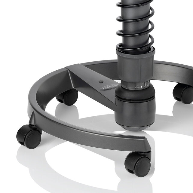 swopper standaard zwart met wielen