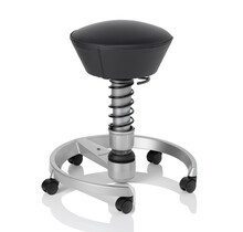 swopper standaard titaan zwart met wielen