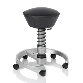 swopper standaard titaan zwart met wielen