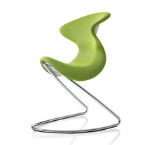 oyo stoel groen - chroom frame