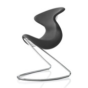 oyo stoel grafiet - chroom frame
