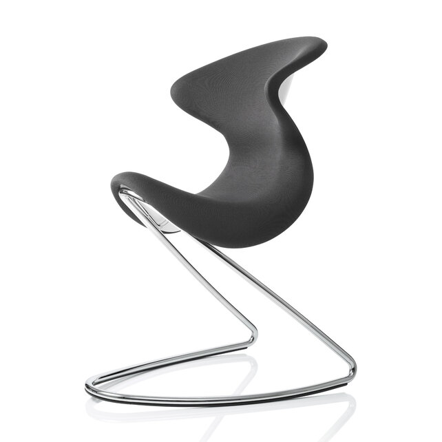 oyo stoel grafiet - chroom frame