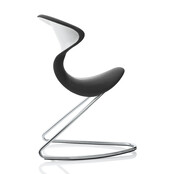 oyo stoel grafiet - chroom frame