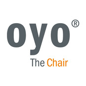 oyo stoel grafiet - wit frame oyo stoel grafiet - wit frame