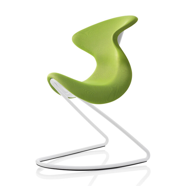 oyo stoel groen - wit frame oyo stoel groen - wit frame
