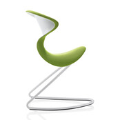 oyo stoel groen - wit frame oyo stoel groen - wit frame