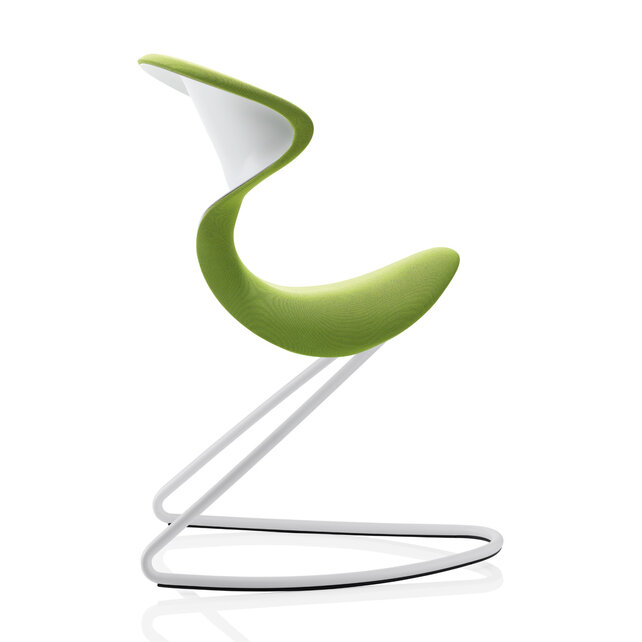 oyo stoel groen - wit frame oyo stoel groen - wit frame