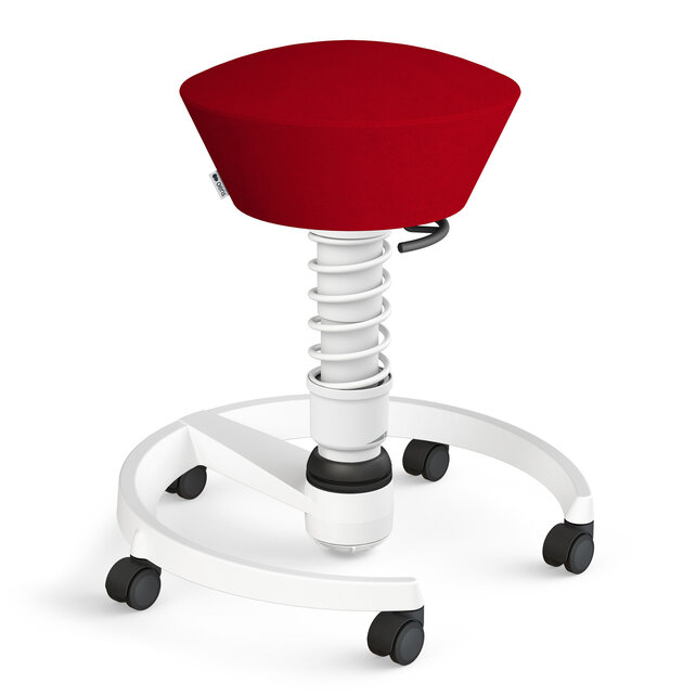 Swopper wielen Comfort wit | rood