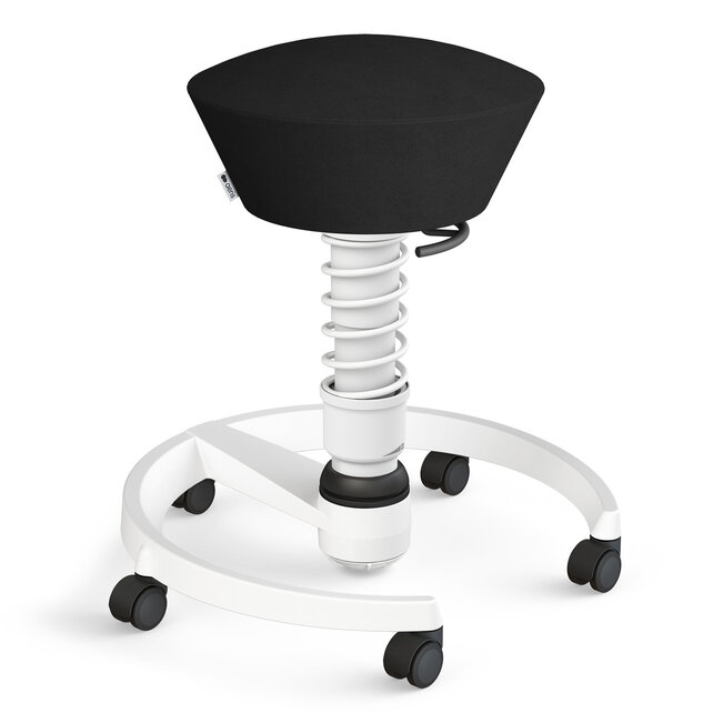 Swopper wielen Comfort wit | zwart