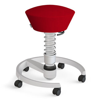 Swopper wielen Comfort zilver | rood