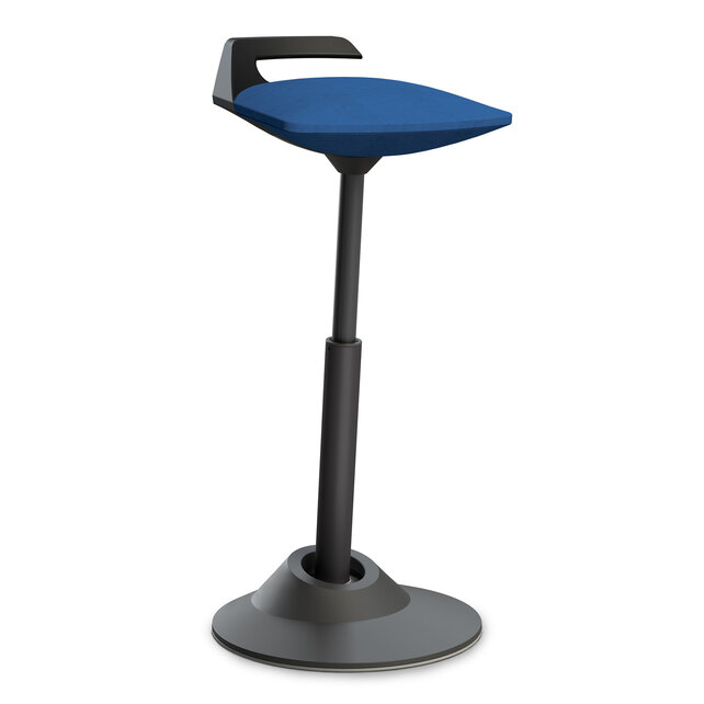muvman kruk blauw - voet zwart muvman kruk blauw - voet zwart