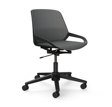 Bureaustoel Numo Task zwart | grijs