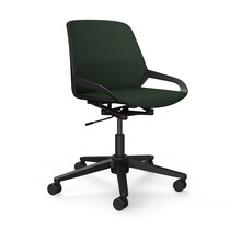 Bureaustoel Numo Task zwart | groen