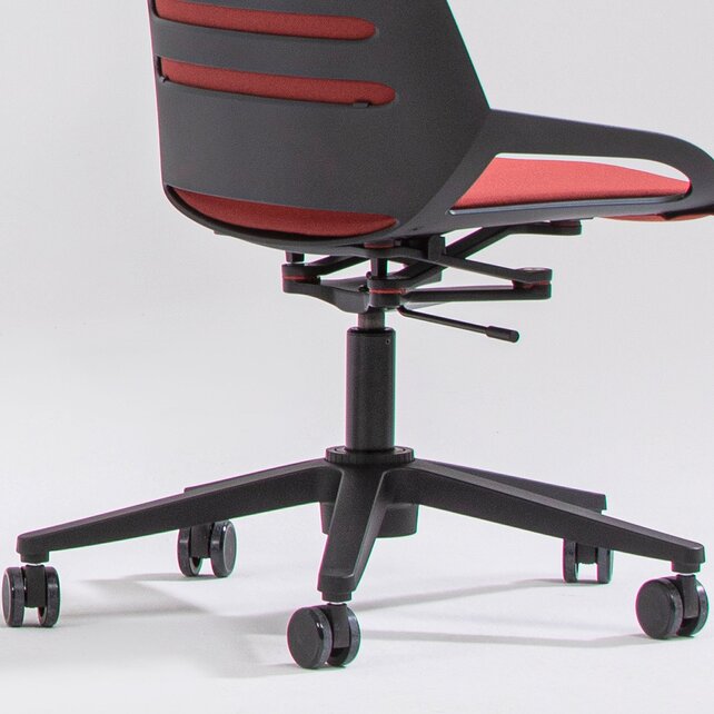 Bureaustoel Numo Task zwart | beige