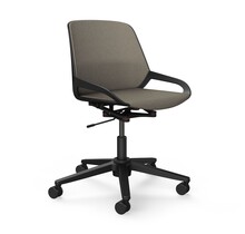 Bureaustoel Numo Task zwart | beige