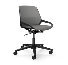 Bureaustoel Numo Task zwart |leigrijs