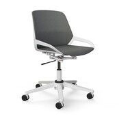 Bureaustoel Numo Task wit | grijs