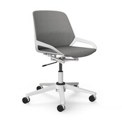 Bureaustoel Numo Task wit | leigrijs Bureaustoel Numo Task wit | leigrijs