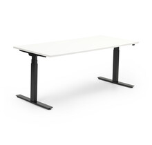 Zit-sta bureau Activedesk zwart | wit