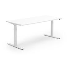 Zit-sta bureau Activedesk wit | wit