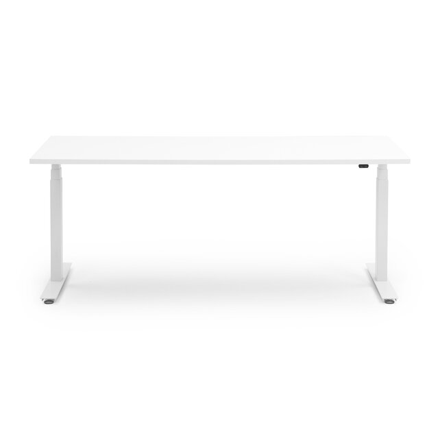 Zit-sta bureau Activedesk wit | wit