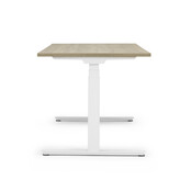 Zit-sta bureau Activedesk wit | Robson oak