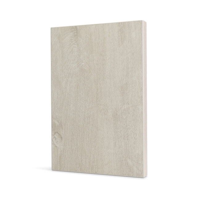 Zit-sta bureau Activedesk wit | Light oak