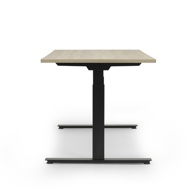 Zit-sta bureau Activedesk zwart | Swopper Combideal