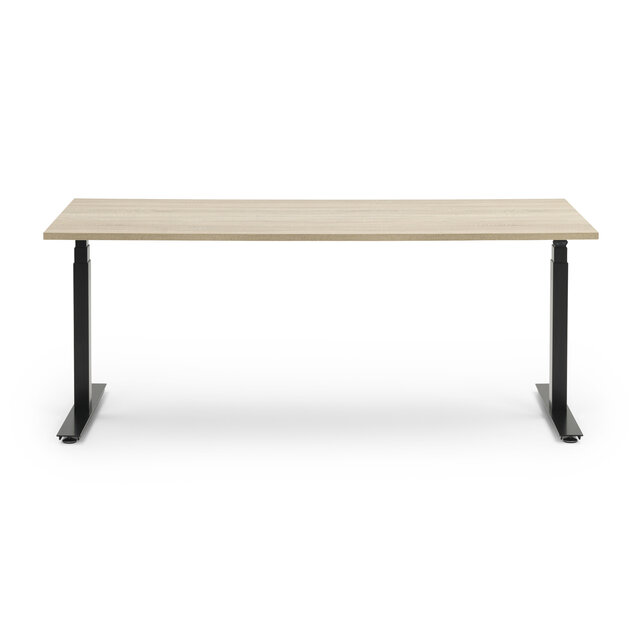 Zit-sta bureau Activedesk zwart | Swopper Combideal