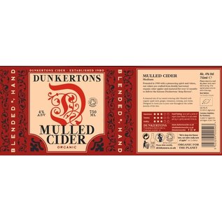Dunkertons Wintercider Mulled Cider Glühcider
