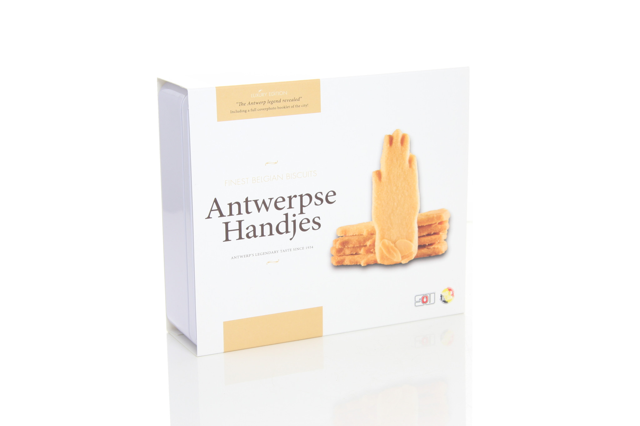 Antwerp Hands - biscuits - Luxury Tin